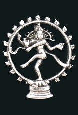 Shiva Pendant - Sterling Silver