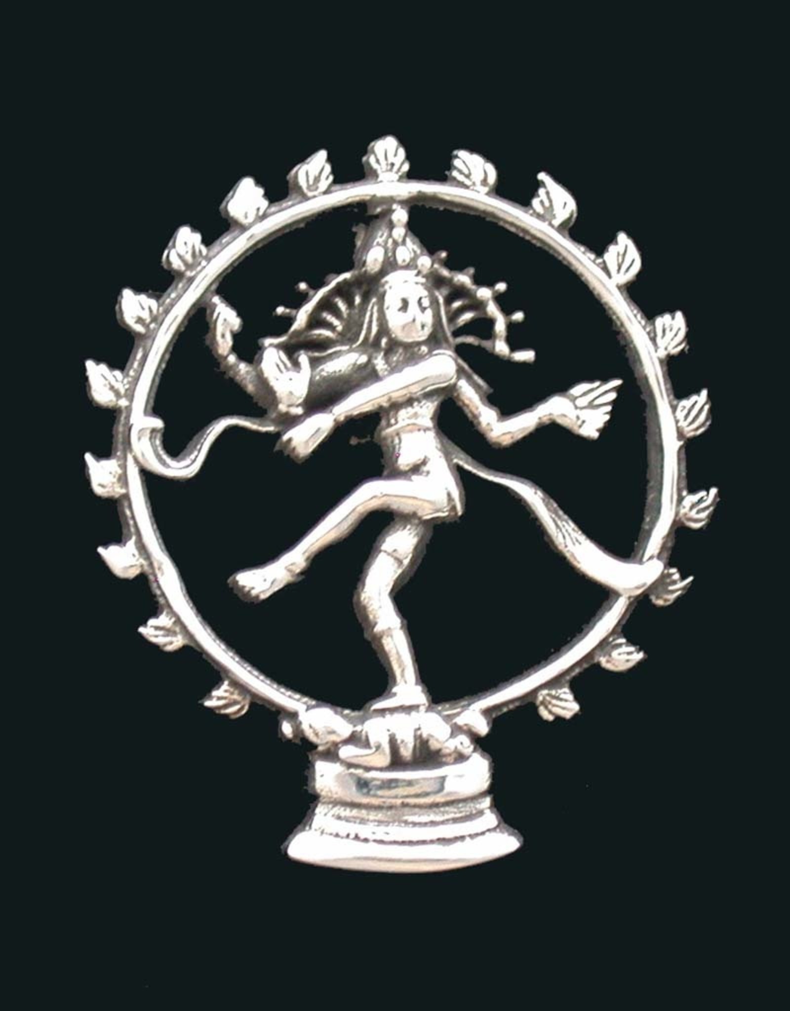 Shiva Pendant - Sterling Silver
