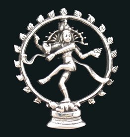 Shiva Pendant - Sterling Silver