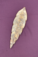 Soapstone Leaf Incense Burner - 10"