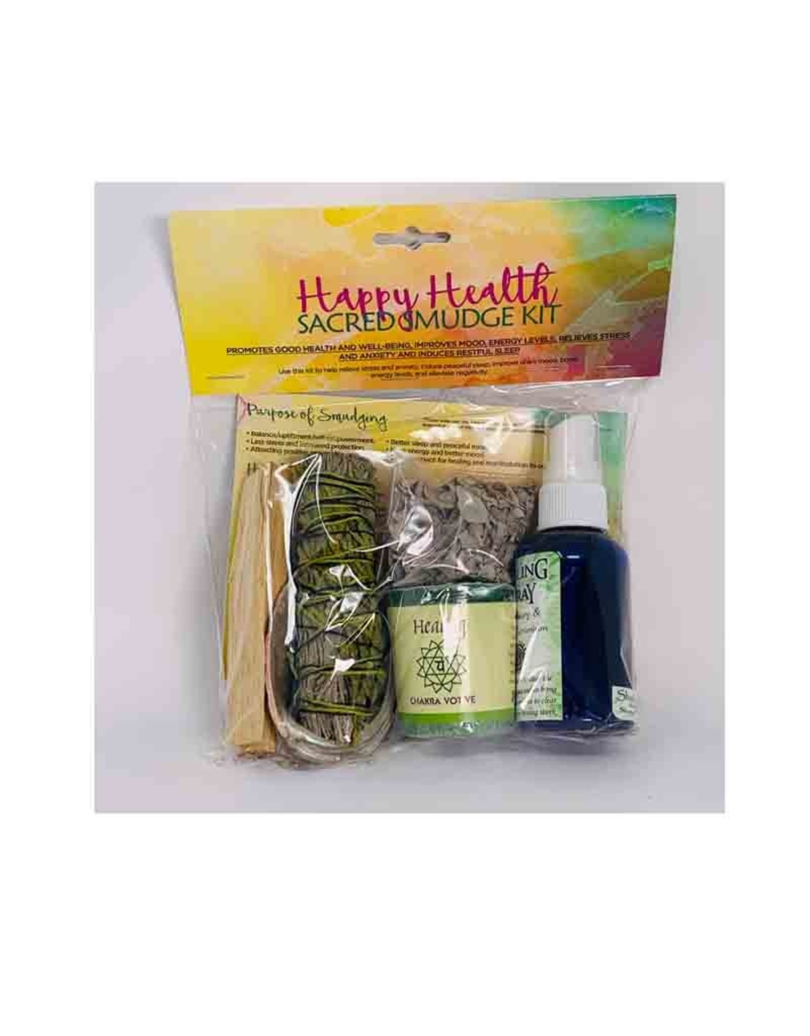 Sansaara Happy Health Sacred Smudge Kit