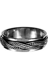 Braided Spinner Ring - Size 6