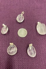 Assorted Clear Quartz Pendants