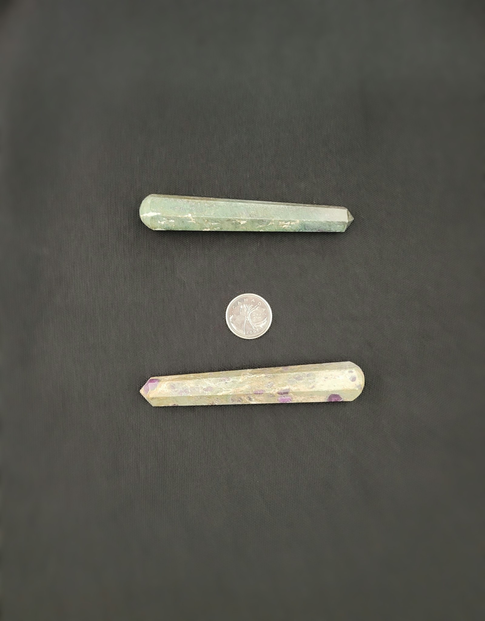 Ruby Zoisite Wands 4.25"