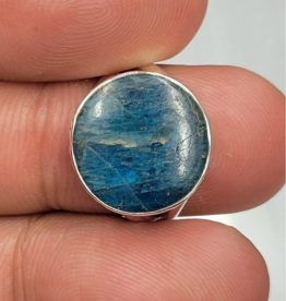 Apatite Ring - Size 10 Sterling Silver