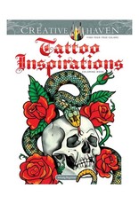 Creative Haven Tattoo Inspirations Coloring Book by Creative Haven