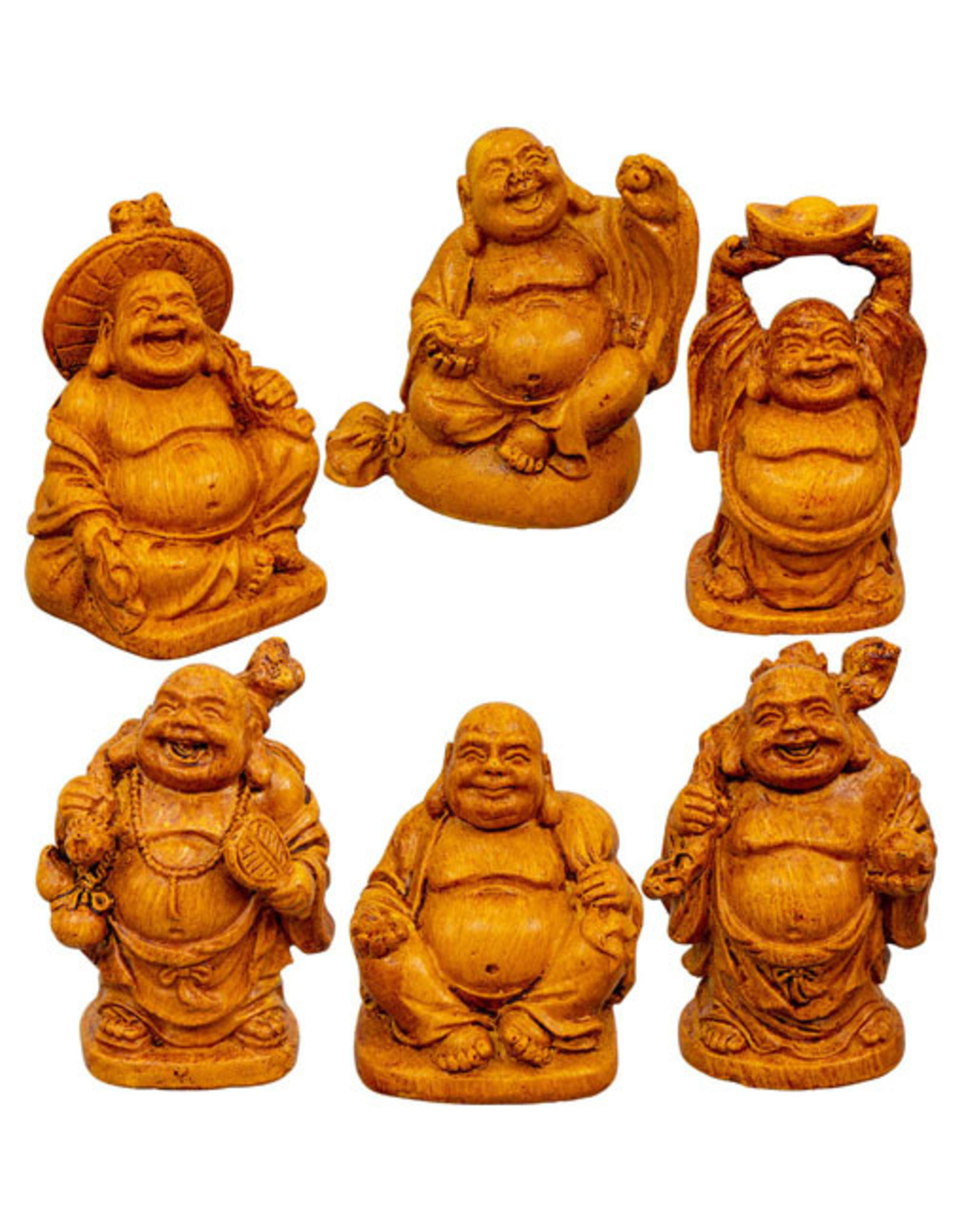 Mini Buddha Wood Aspect 2"