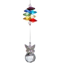 Off The Wall Creations Crystal Art -  Pewter Charm Chakra - Butterfly