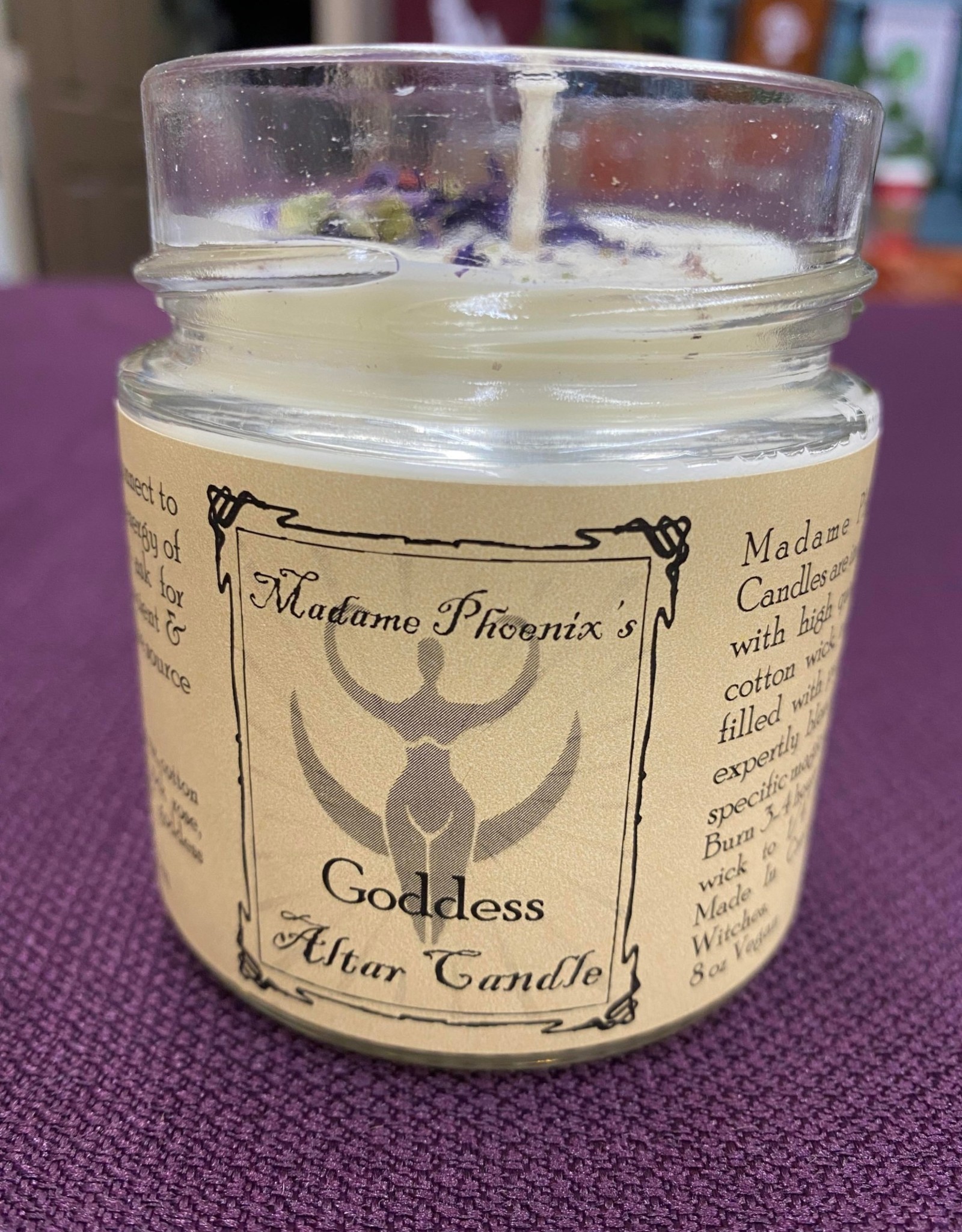 Madame Phoenix's Goddess Candle 8oz