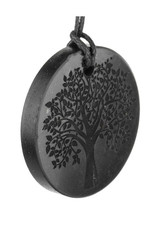 Shungite: Tree of Life Necklace Pendant