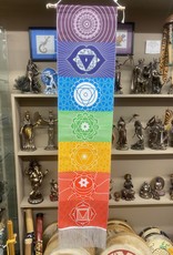 Chakra Color Block Tapestry Banner - 12.5" X 51"