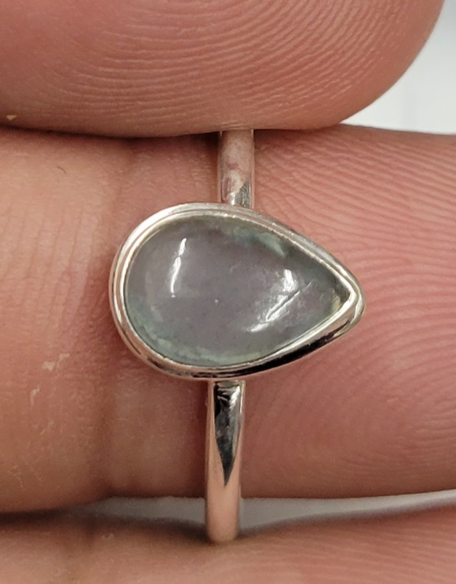 Chalcedony Ring - Size 10 Sterling Silver