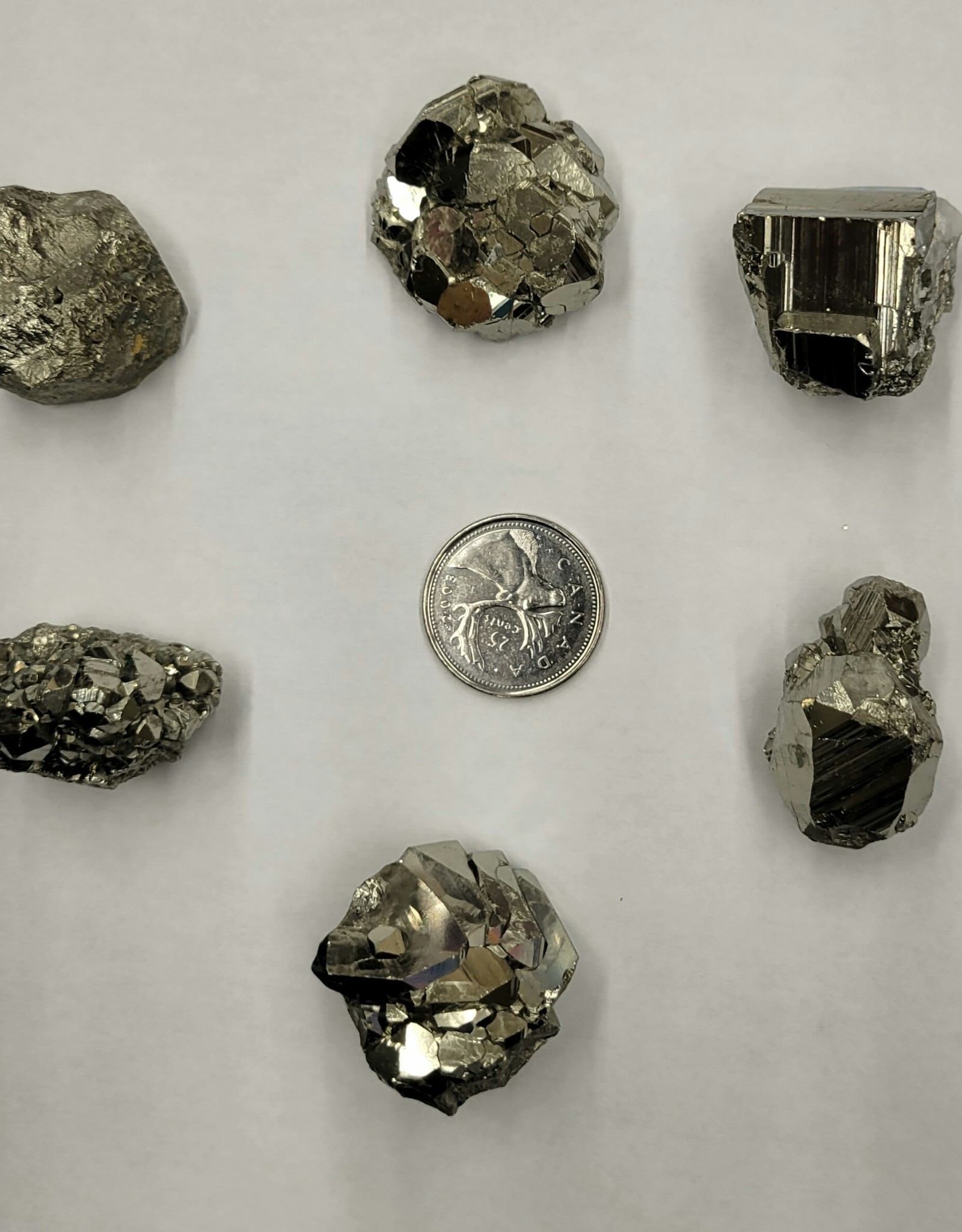 Pyrite Clusters