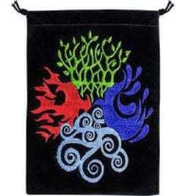 4 Elements Velvet Tarot Bag