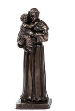 Pacific Trading Saint Anthony Bronzed Resin - 4.25" Statue