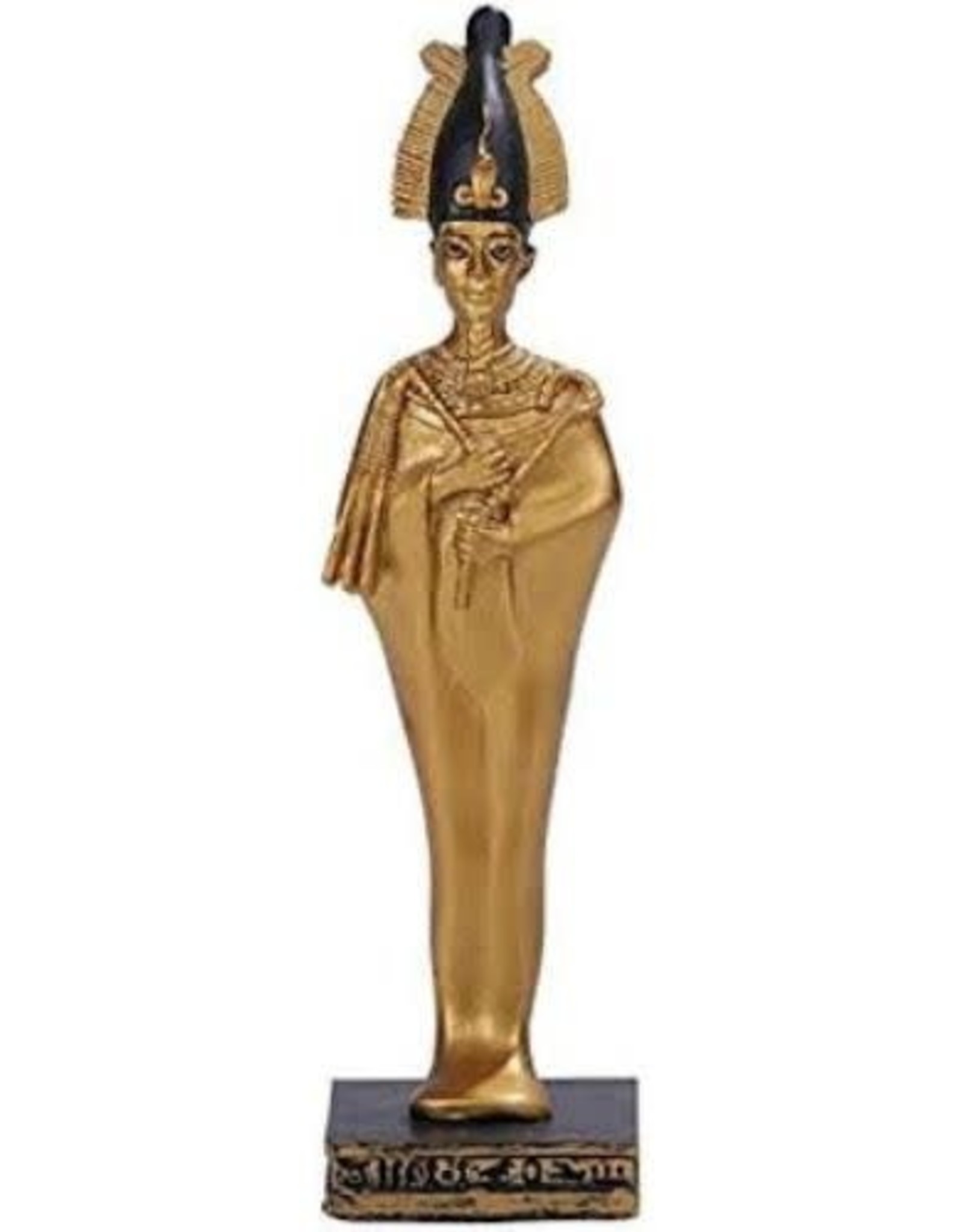 Summit Osiris Statue 1 7/8"x 1 7/8"x 6 1/8" Black&Gold