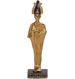 Summit Osiris Statue 1 7/8"x 1 7/8"x 6 1/8" Black&Gold