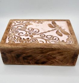 Dragonfly Wood Box