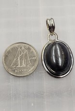 Hematite Pendant E Sterling Silver