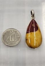 Mookaite Jasper Pendant C Sterling Silver