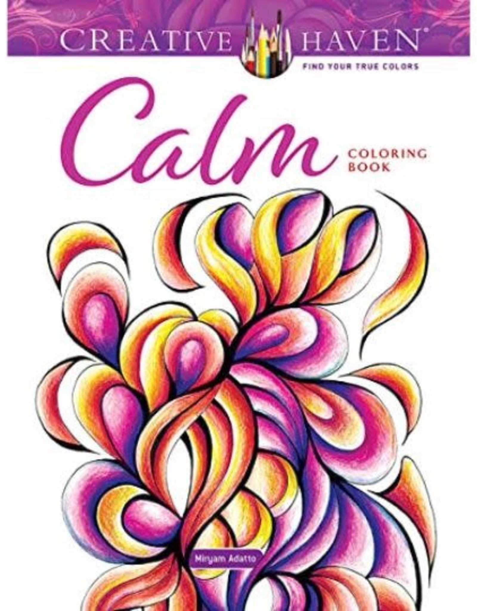 Creative Haven Calm Coloring Book by Creative Haven