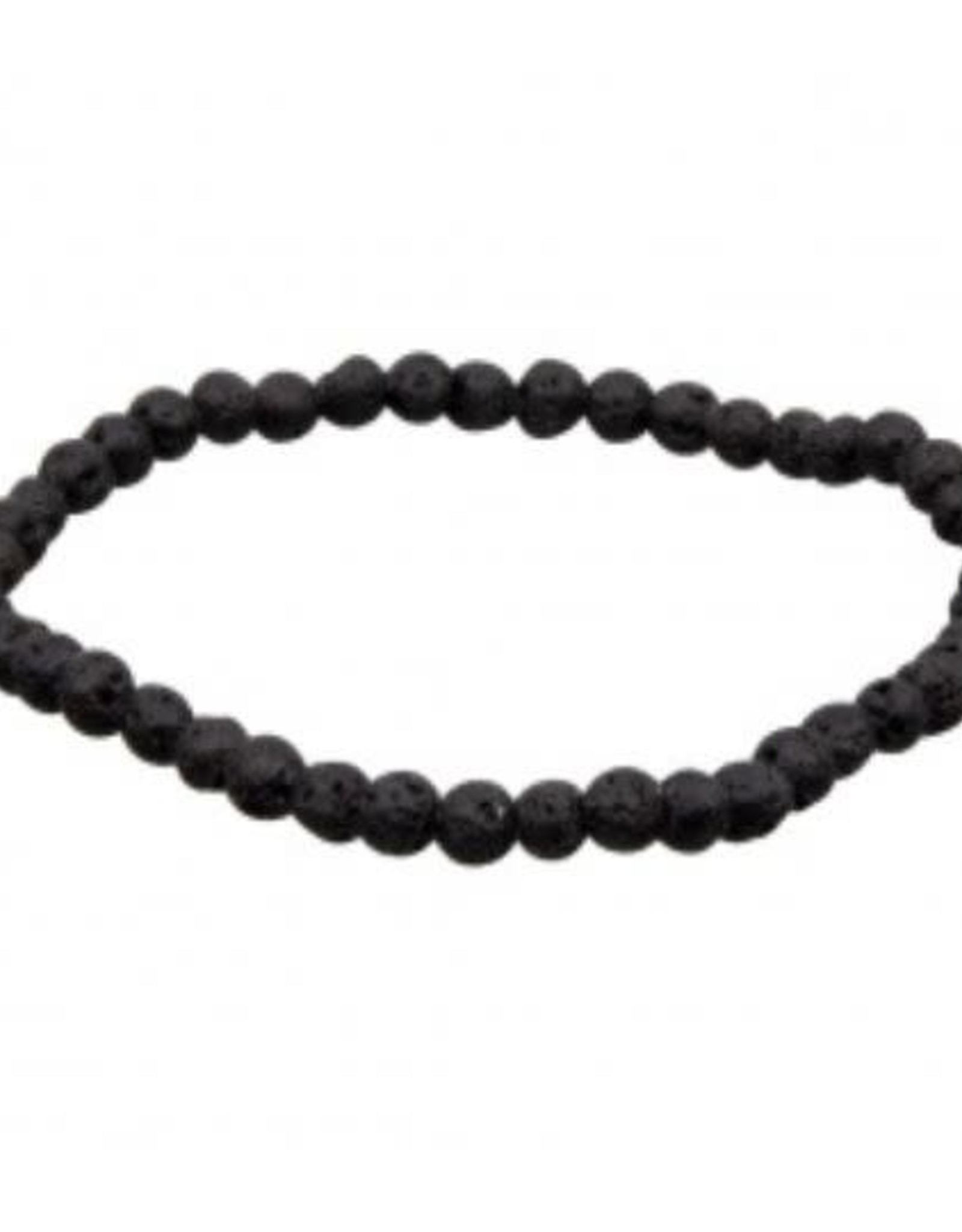 Lava Stone Aromatherapy Bracelet 4MM