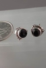 Iolite Sterling Silver Stud Earrings