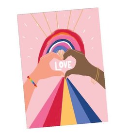 Heart Rainbow - Greeting Card