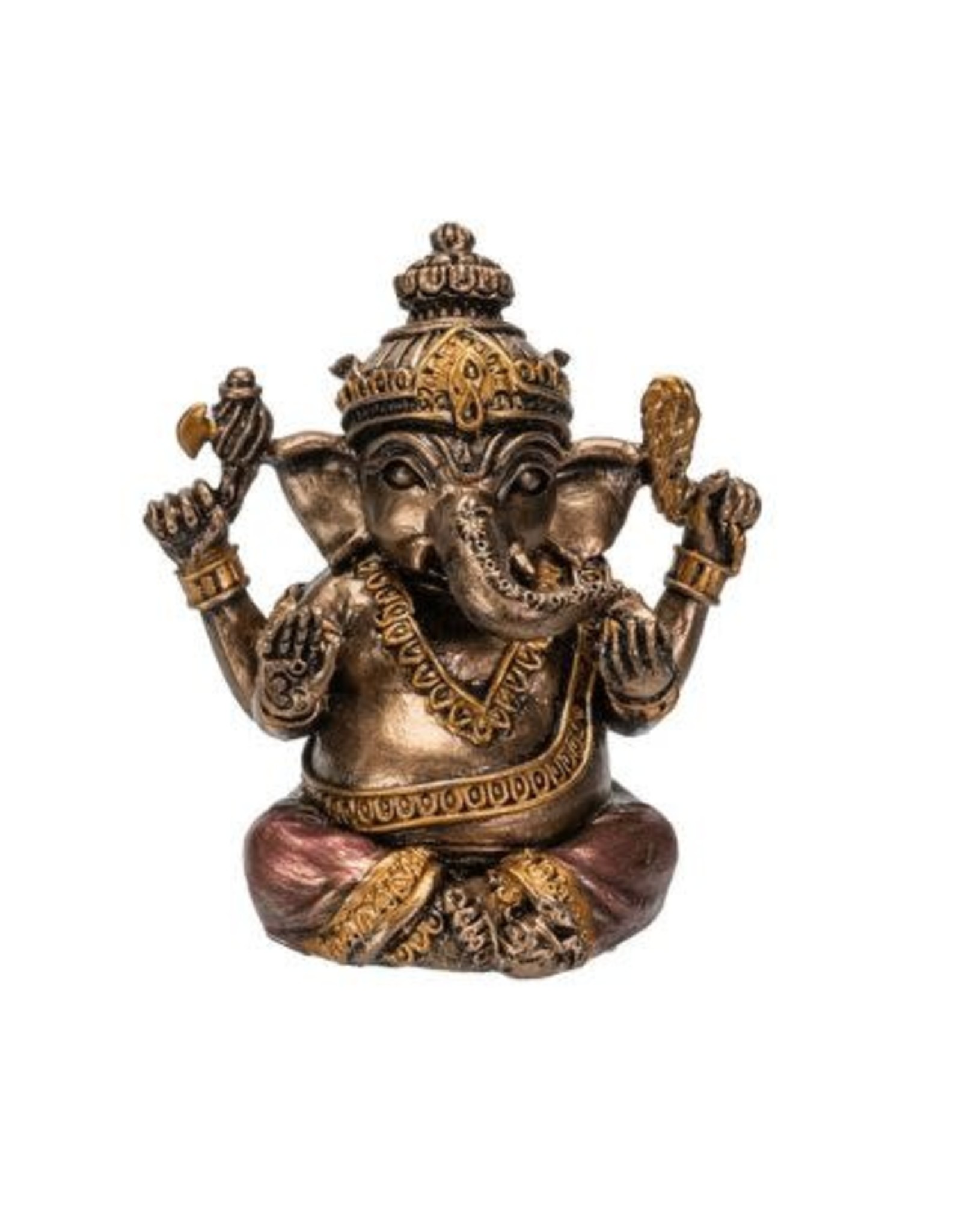 Pacific Trading Sitting Ganesha statue 2.5"