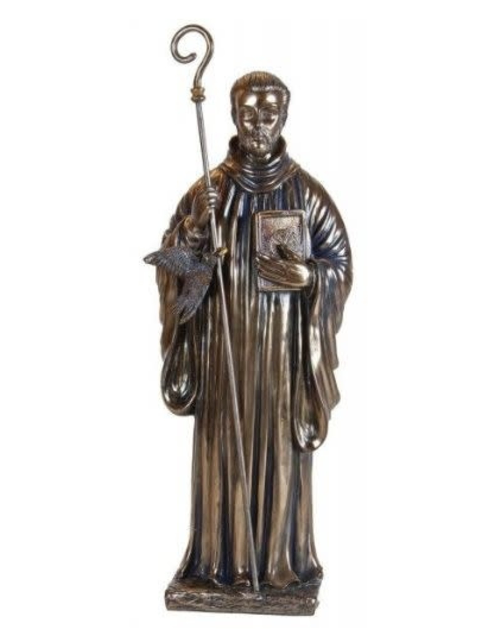 Pacific Trading Saint Benedict Statue 11"