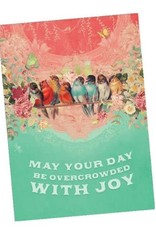 Tree - Free Greetings Overcrowded with Joy Greeting Card