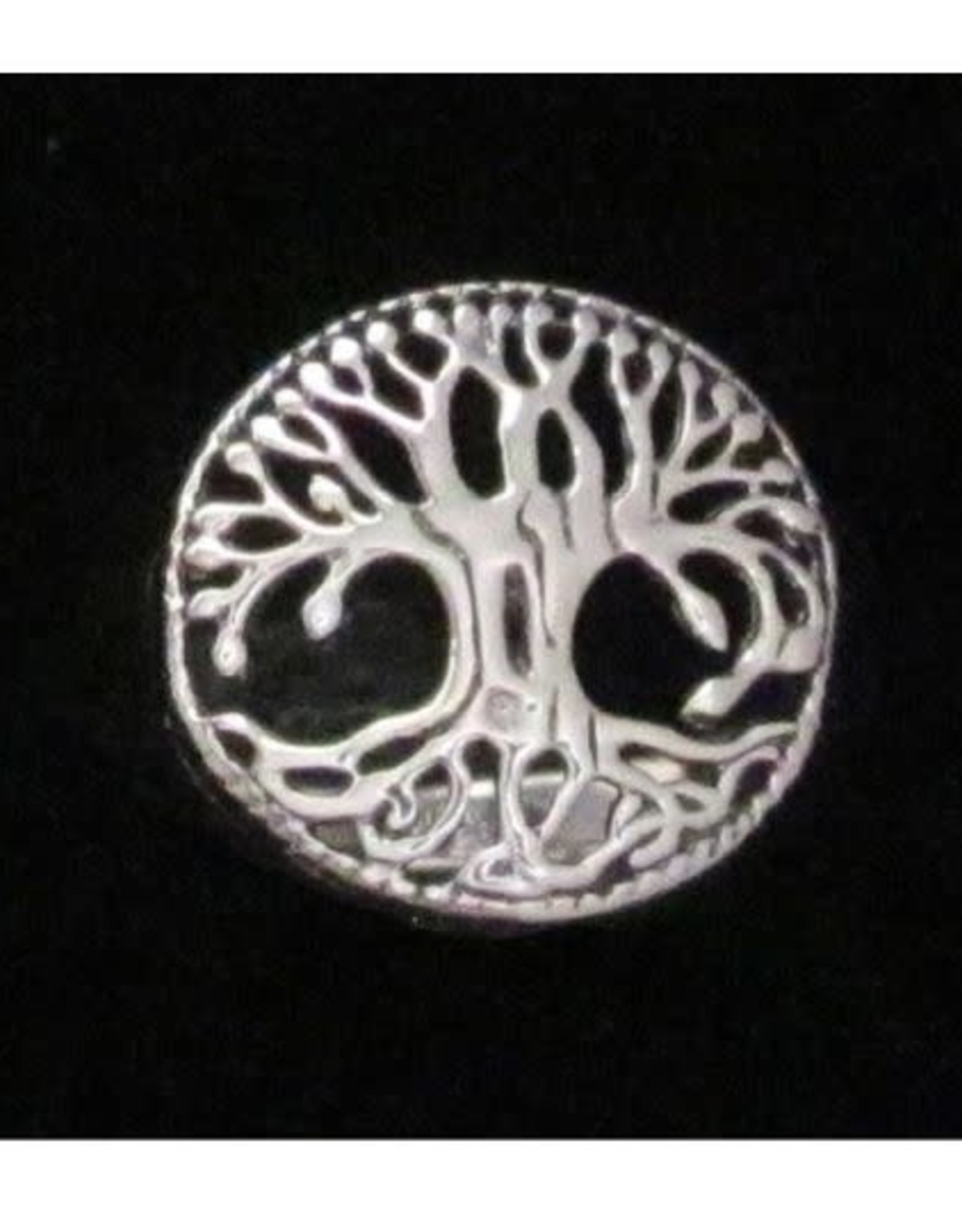 Tree of Life Ring - Size 9 Sterling Silver