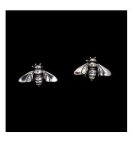 Bee Sterling Silver Stud Earrings
