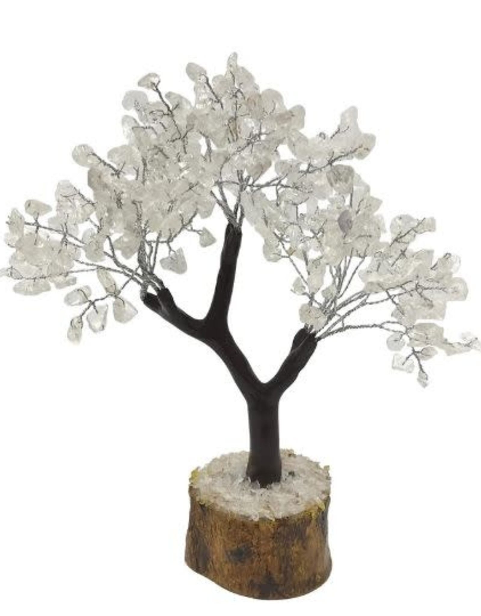 Crystal Quartz Bonsai Tree  - 9"