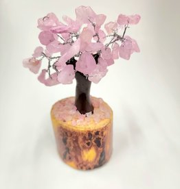 Rose Quartz Bonsai Tree  - 4.5"