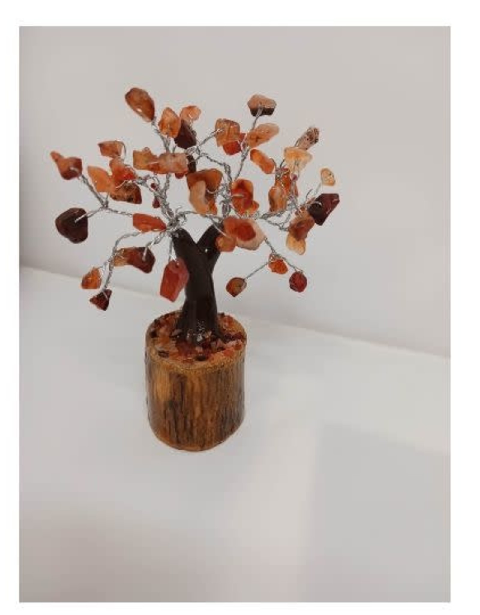 Carnelian Bonsai Tree  - 4.5"