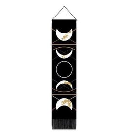 Moon Phases Long Banner 12.5" x 51"