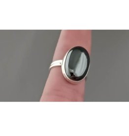 Hematite Ring - Size 7 Sterling Silver