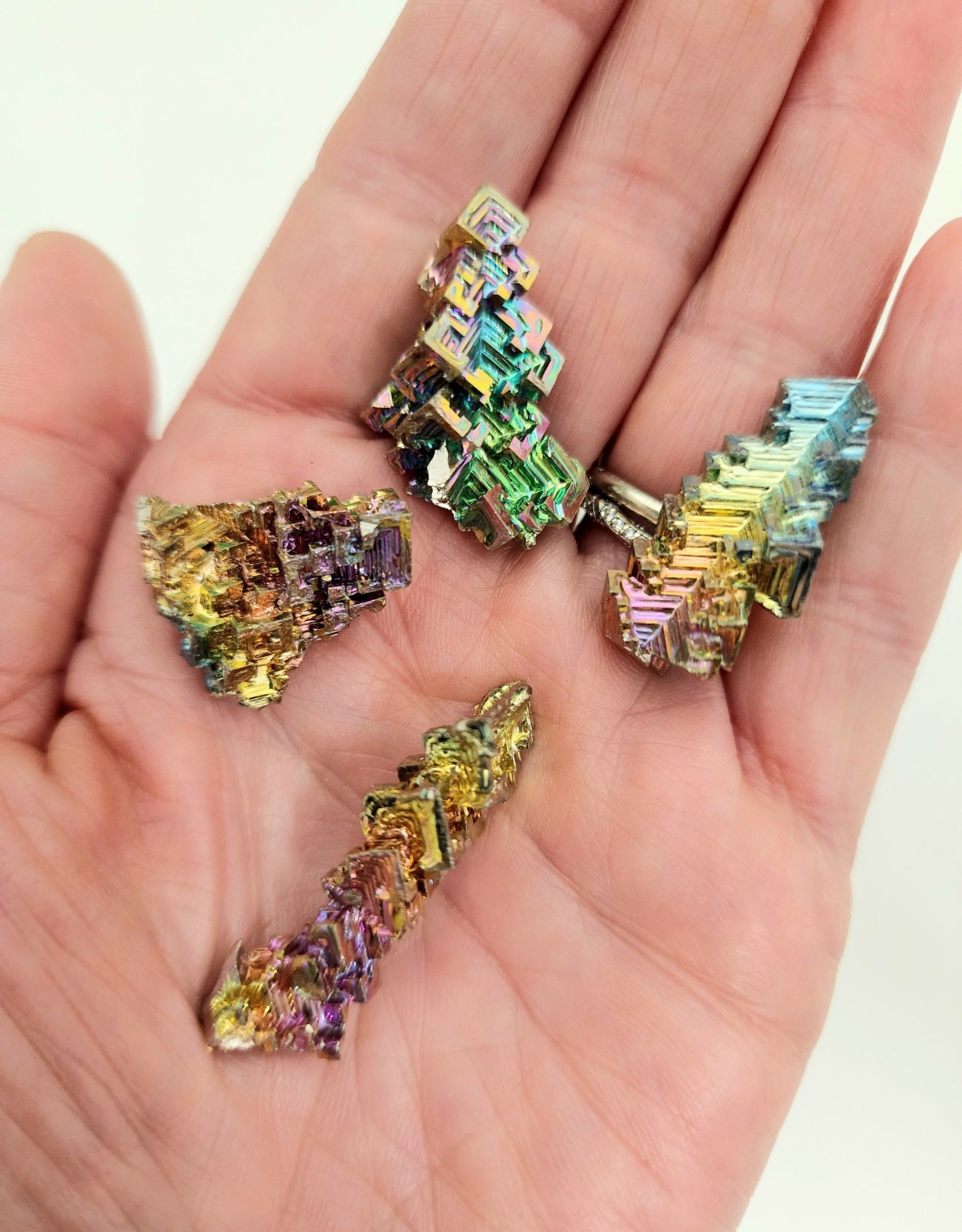 Bismuth Crystals - White Feather Holistic Arts