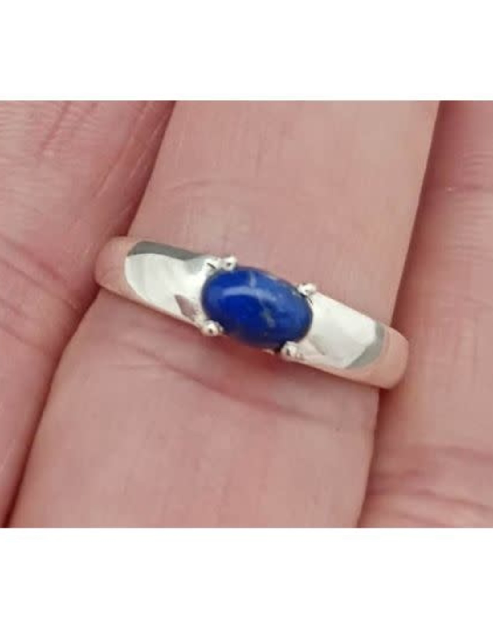Lapis Lazuli Ring A - Size 10 Sterling Silver