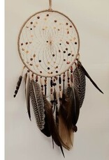 Monague Native Crafts Dream Catcher Brown 7"