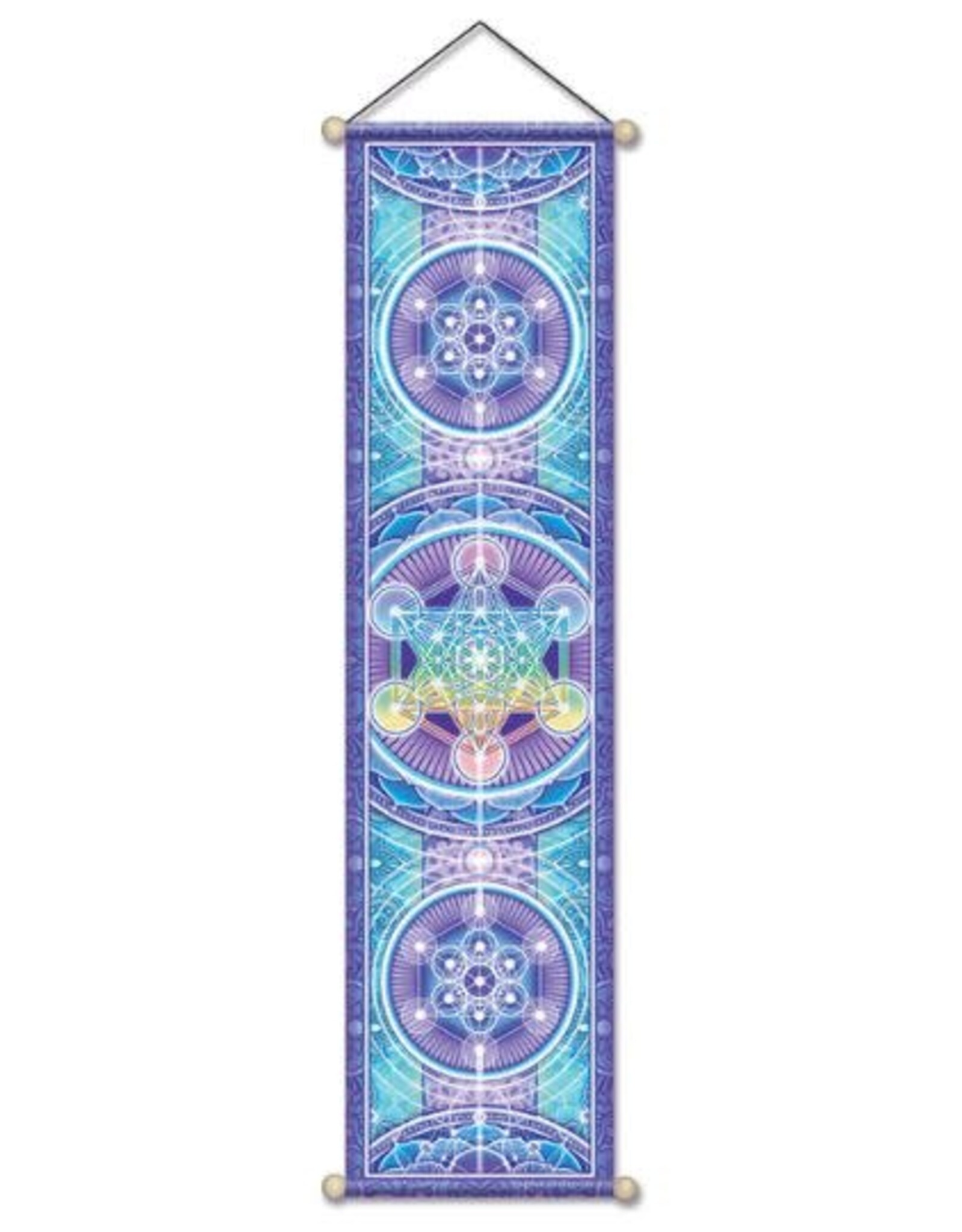 Affirmation Banner - "Metatron Activation - 6" X 24"