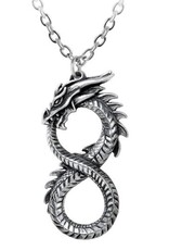 Infinity Dragon Necklace