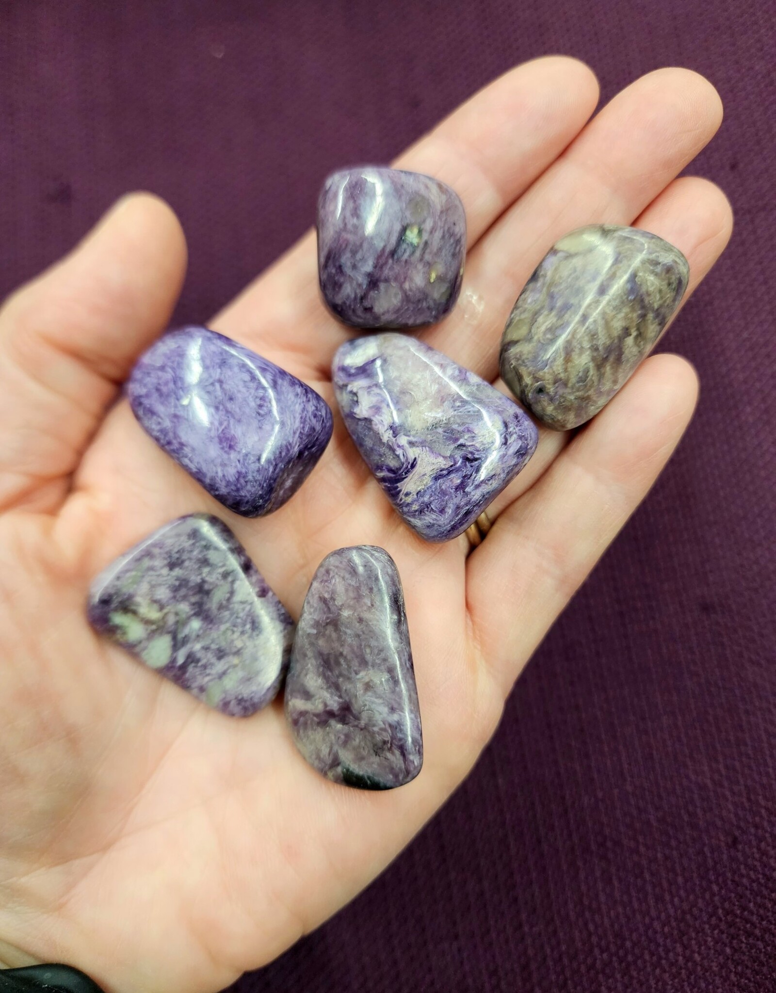 Charoite Tumbled