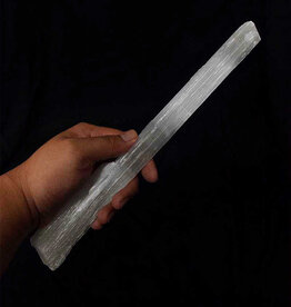 Selenite Raw  Rod / Wand  - 10.5" - 14"