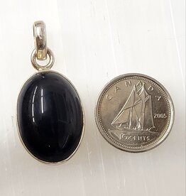 Black Obsidian A Pendant
