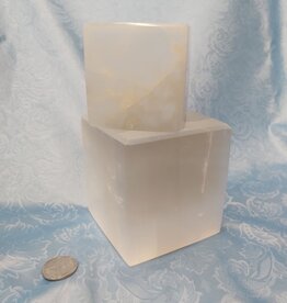 Selenite Cube  3" x 3"