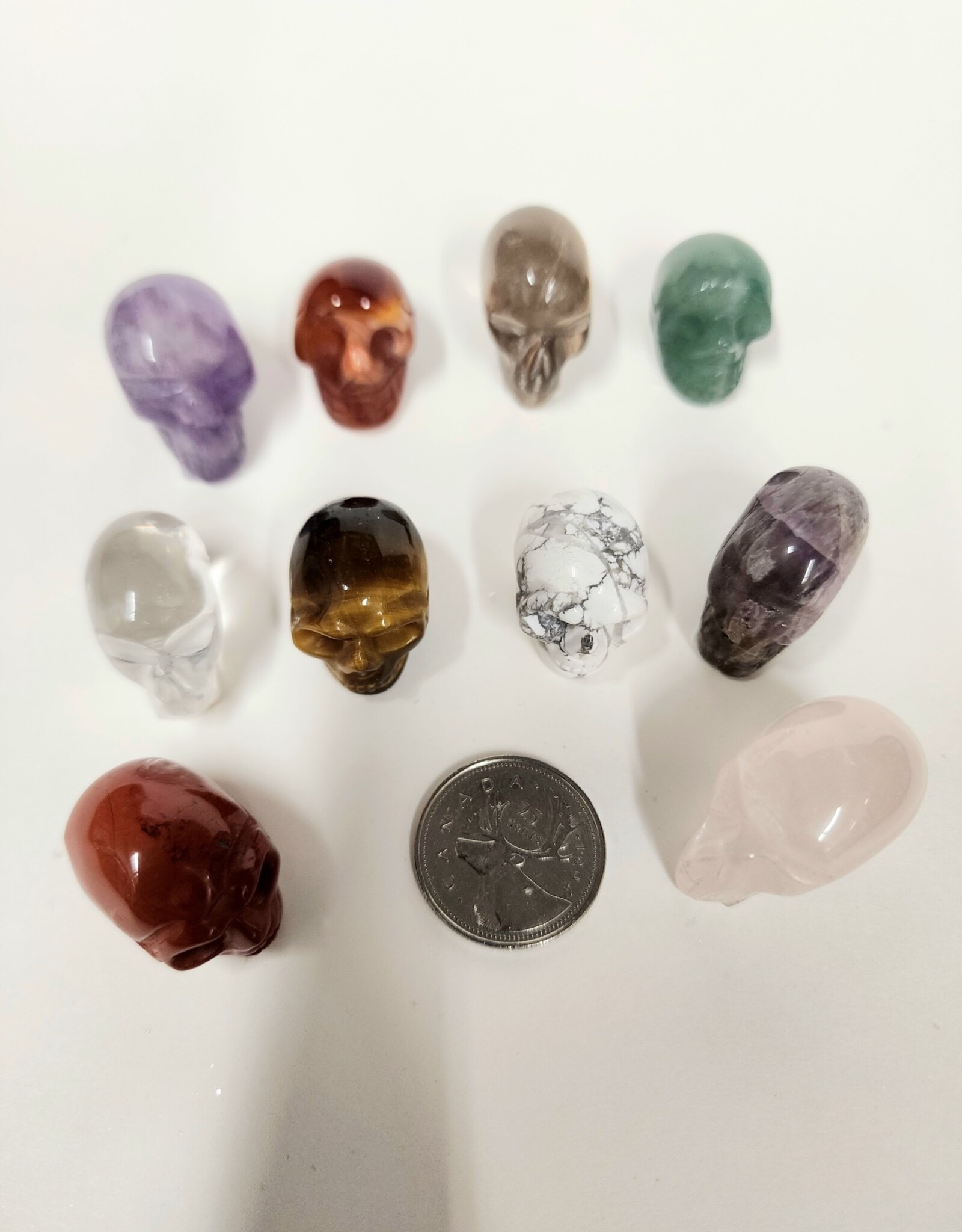 Mini Crystal Skulls - Assorted