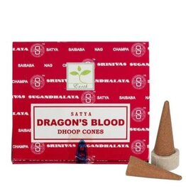 Satya Dragon's Blood SATYA Incense Cones