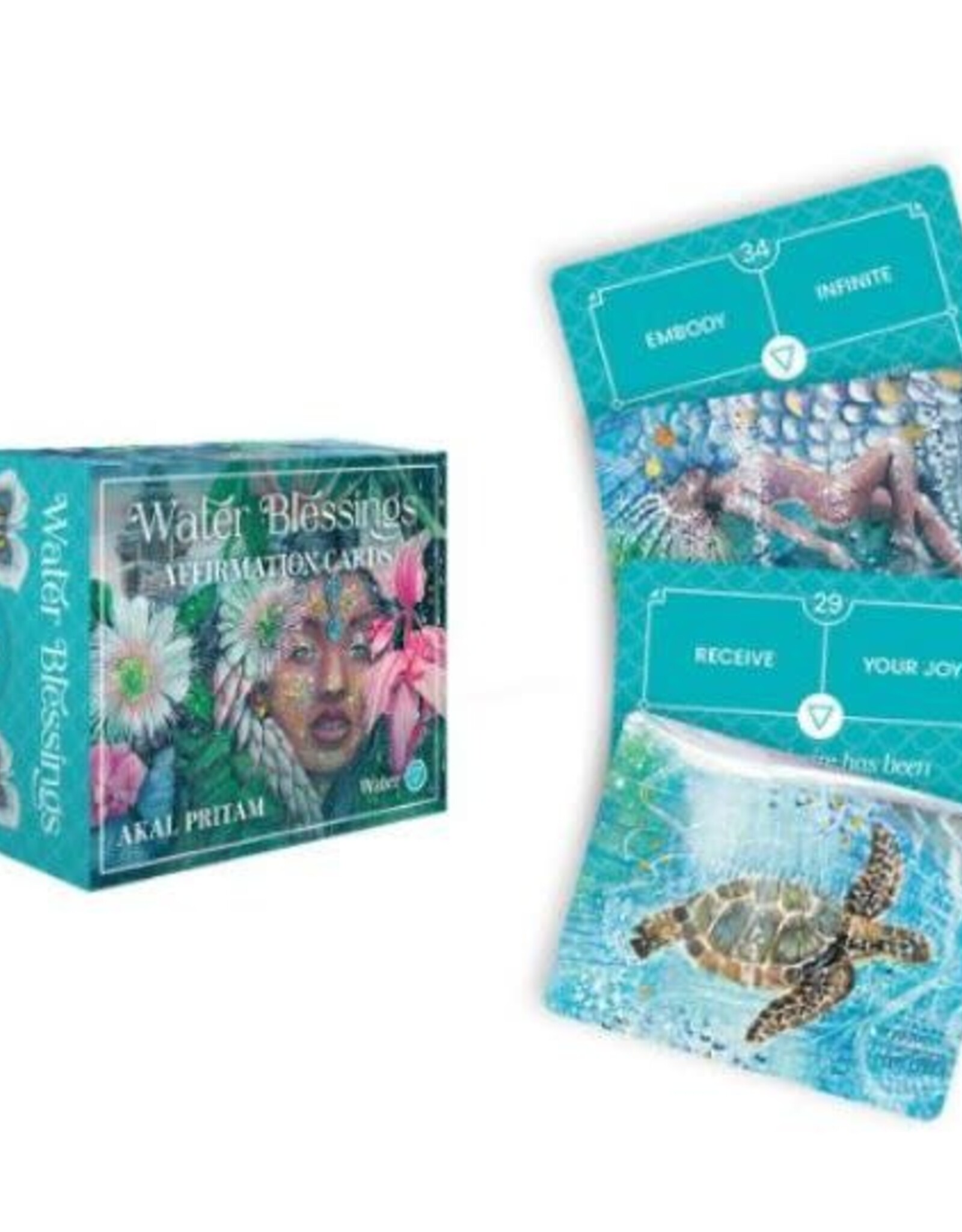 Water Blessings  Affirmation Cards by Akal Pritam
